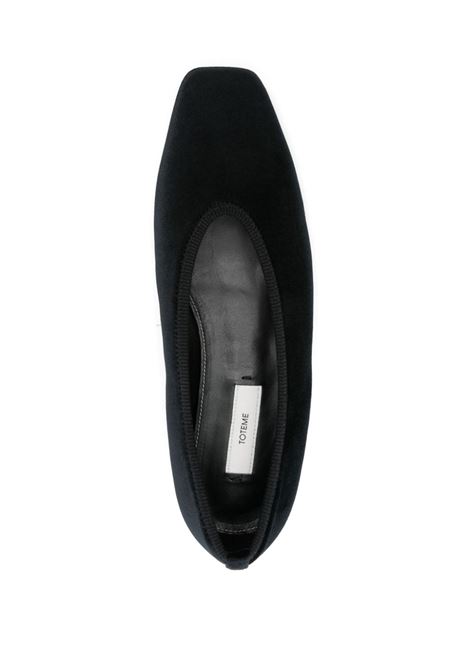 Black Minimalist ballerinas Toteme - women TOTEME | 251WAS0218FB0361001