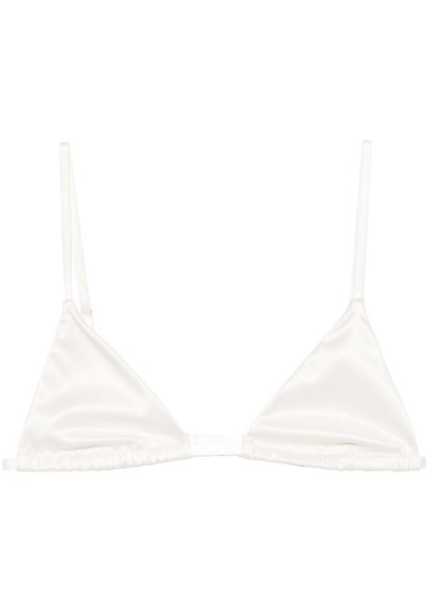 Bralette in raso in bianco latte Totame - donna TOTEME | 251WRT0462FB0363106