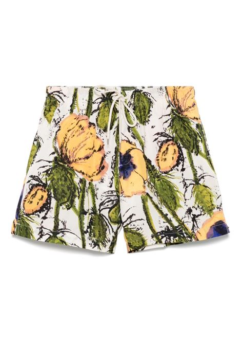 Multicolor floral Althea swim shorts Wales Bonner - men WALES BONNER | Swimwear | MS25TR25PA010719