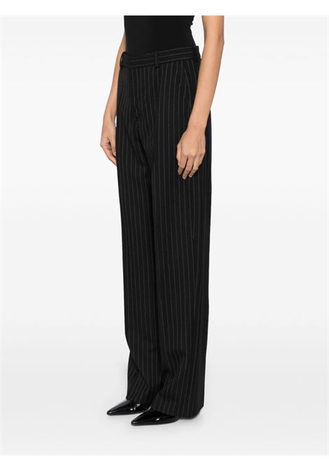 Black straight-leg trousers Wardrobe.Nyc - women WARDROBE.NYC | W2214F24PSBPS