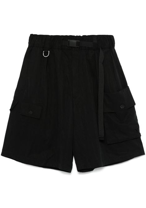 Shorts cargo in nero Y-3 - uomo Y-3 | JD3521BLK