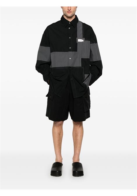 Shorts cargo in nero Y-3 - uomo Y-3 | JD3521BLK