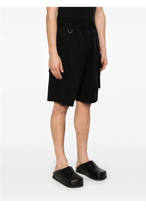 Shorts cargo in nero Y-3 - uomo Y-3 | JD3521BLK