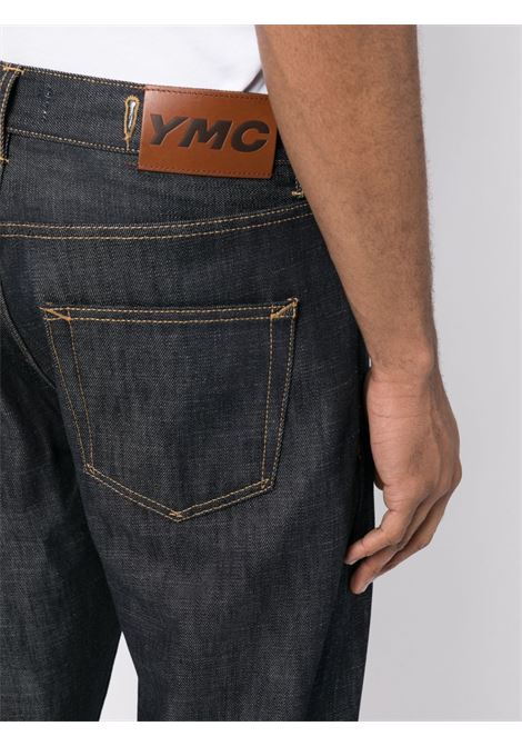 Blue Tearaway tapered jeans Ymc - men YMC | P4AZAINDG