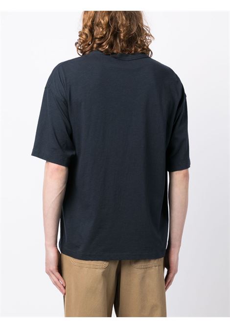 T-shirt Triple in blu Ymc - uomo YMC | P6AZINVY