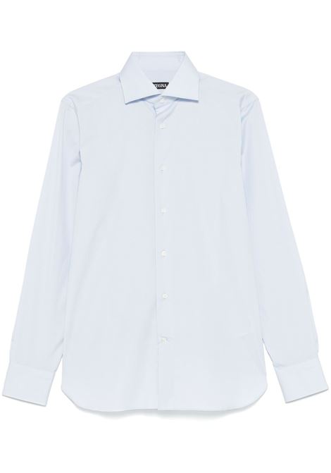 Baby blue classic shirt Zegna - men