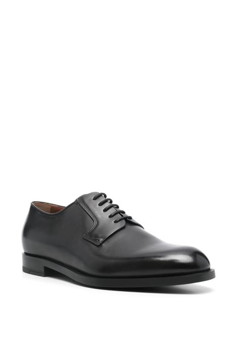 Derby Oxford in nero Zegna - uomo ZEGNA | LHCGPA6049ZNER