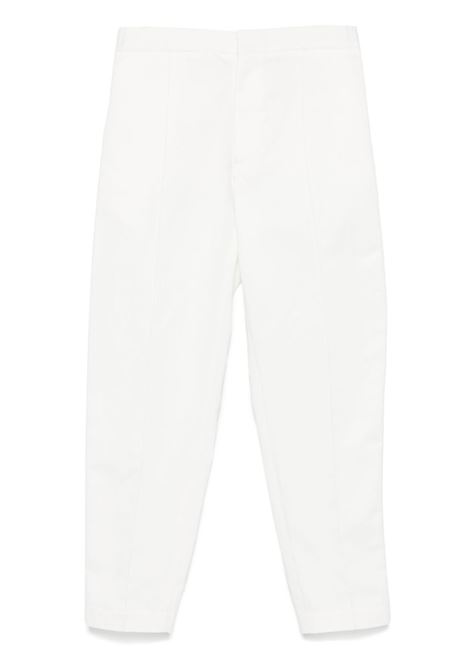 White tapered trousers Zegna - men