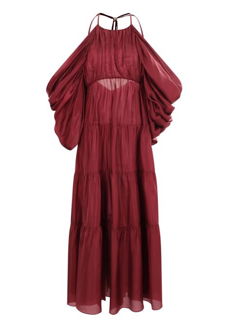 Burgundy Tallow maxi dress Zimmermann - women ZIMMERMANN | 0708DRS253BUR