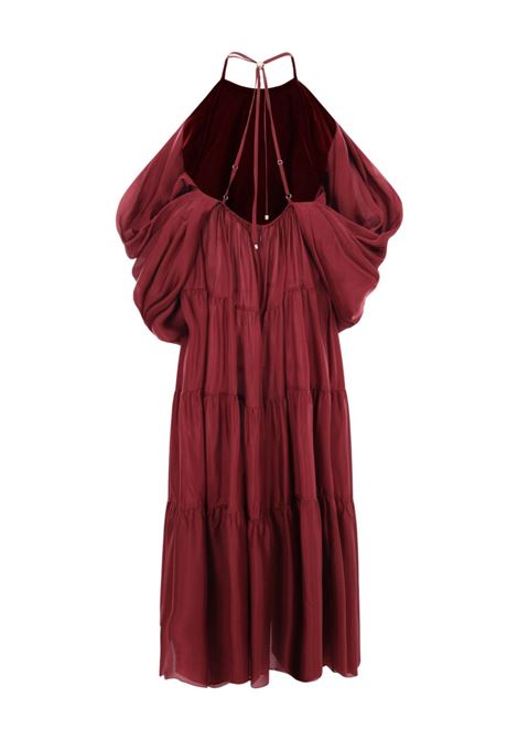 Burgundy Tallow maxi dress Zimmermann - women ZIMMERMANN | 0708DRS253BUR