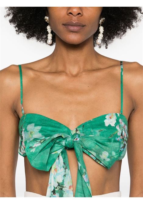 Top corto Everley in verde Zimmermann - donna ZIMMERMANN | 1788TRS255GRWCFL