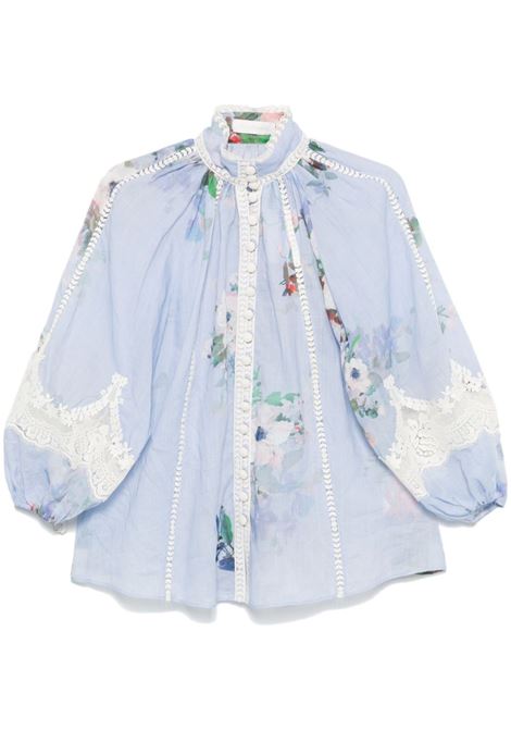 Light blue Everley blouse Zimmermann - women ZIMMERMANN | 1802TRS255LTBLWCFL