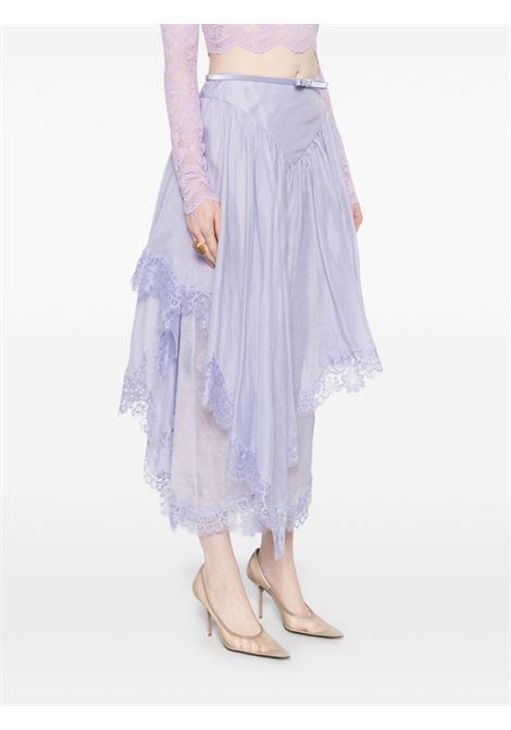 Lilac Crush lace midi skirt Zimmermann - women ZIMMERMANN | 2042SR251JAC