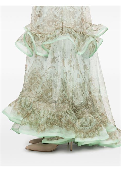 Mint green Crush maxi skirt Zimmermann - women ZIMMERMANN | 2148SR251MNTLACPRI