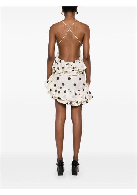 MIni abito a pois Crush in bianco e nero Zimmermann - donna ZIMMERMANN | 2152DR251CMBLDT