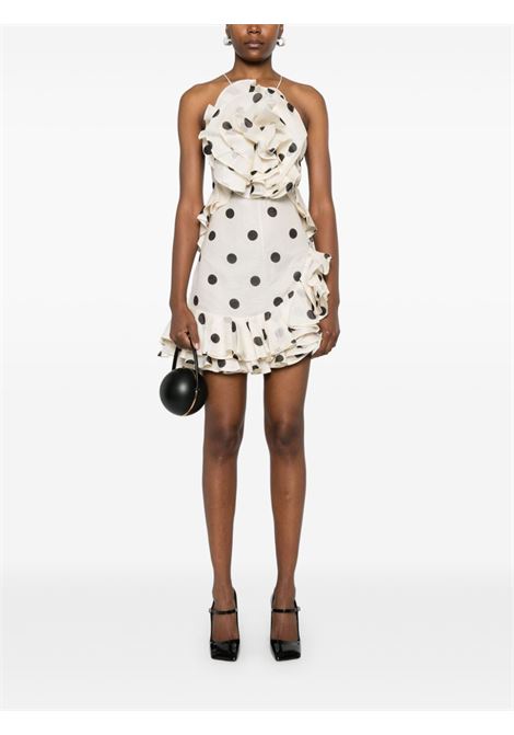 MIni abito a pois Crush in bianco e nero Zimmermann - donna ZIMMERMANN | 2152DR251CMBLDT