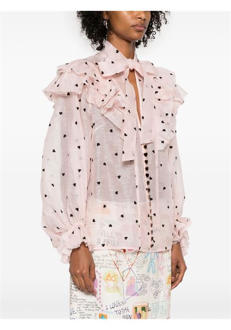 Pink Crush blouse Zimmermann - women ZIMMERMANN | 2302TR251PNKHRTS