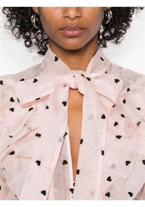 Pink Crush blouse Zimmermann - women ZIMMERMANN | 2302TR251PNKHRTS