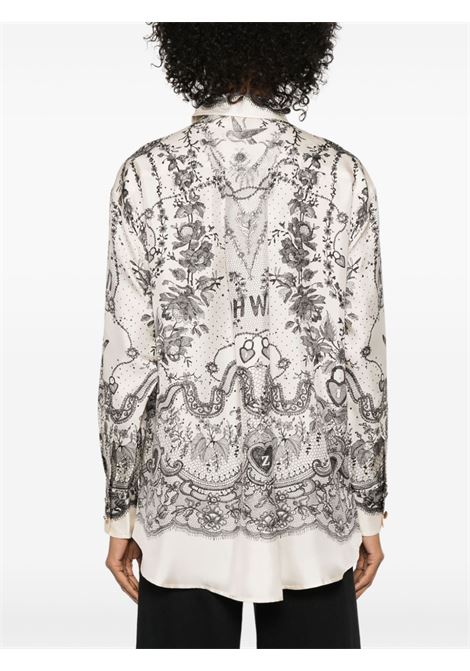 Ivory Crush shirt Zimmermann - women ZIMMERMANN | 2324TR251IVOLOCK