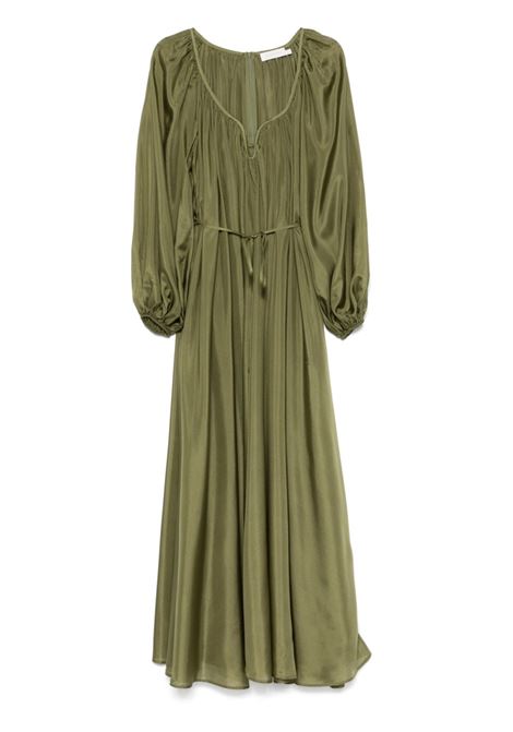 Abito lungo Acacia in verde militare Zimmermann - donna