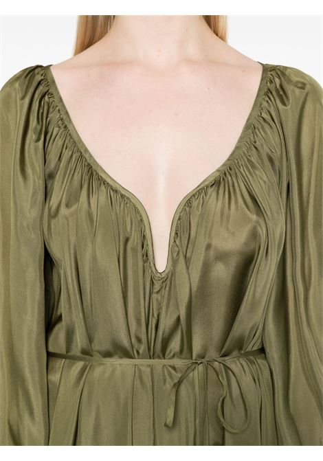 Abito lungo Acacia in verde militare Zimmermann - donna ZIMMERMANN | 2452DRS252KHA