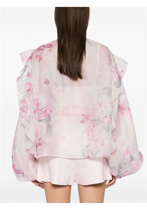 Blusa Crush in rosa Zimmermann - donna ZIMMERMANN | 2856TR251PIF