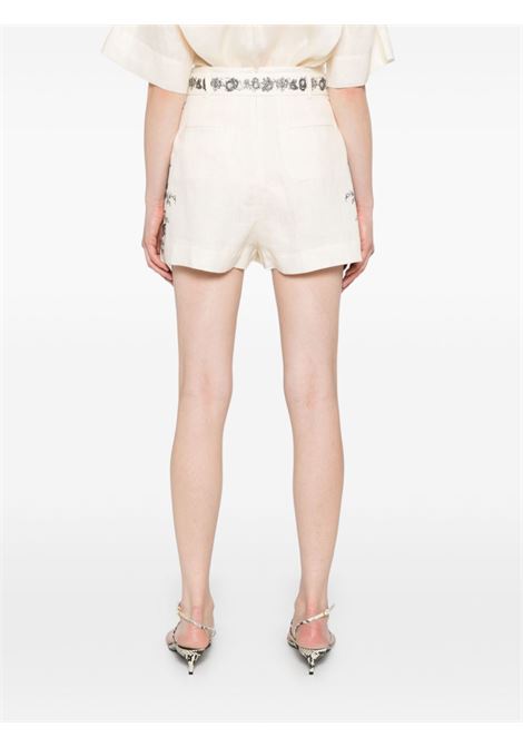 Shorts con cintura in beige chiaro Zimmermann - donna ZIMMERMANN | 2885AR25RCRF