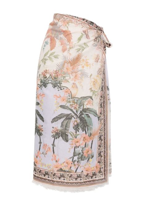 Beige printed pareo  Zimmermann - women