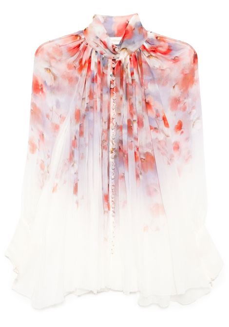 Multicolored floral-embellished blouse Zimmermann - women ZIMMERMANN | 5768TR251SCAFLO