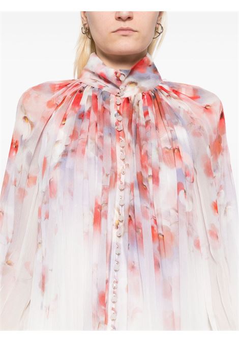 Multicolored floral-embellished blouse Zimmermann - women ZIMMERMANN | 5768TR251SCAFLO