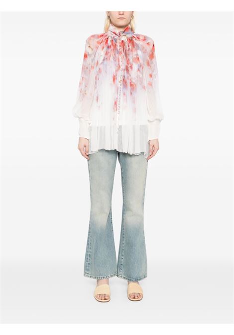 Multicolored floral-embellished blouse Zimmermann - women ZIMMERMANN | 5768TR251SCAFLO