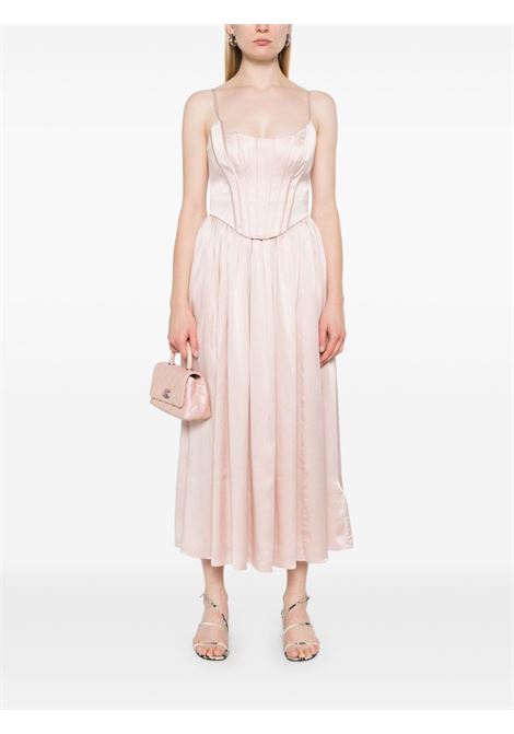 Abito midi con corsetto in rosa chiaro Zimmermann - donna ZIMMERMANN | 7960DR25RPTL