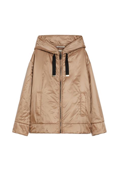 Brown daria hooded jacket  Maxmara The Cube - women MAXMARA THE CUBE | Outerwear | 2519481124600094